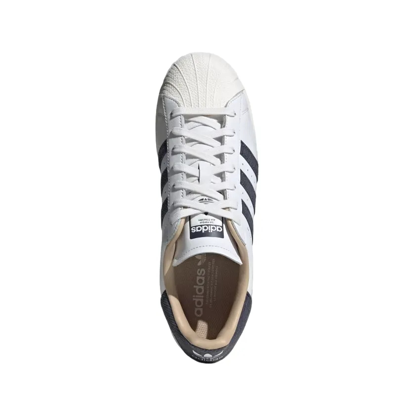 Adidas Originals men's sneakers Superstar ID4685 white-blue