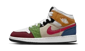 Air Jordan 1 Mid SE Patchwork