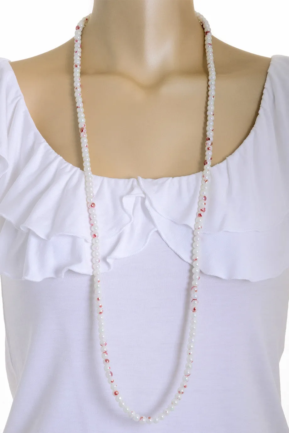 ALBERTO GALLETI SPLASH Cherry Pearl Necklace