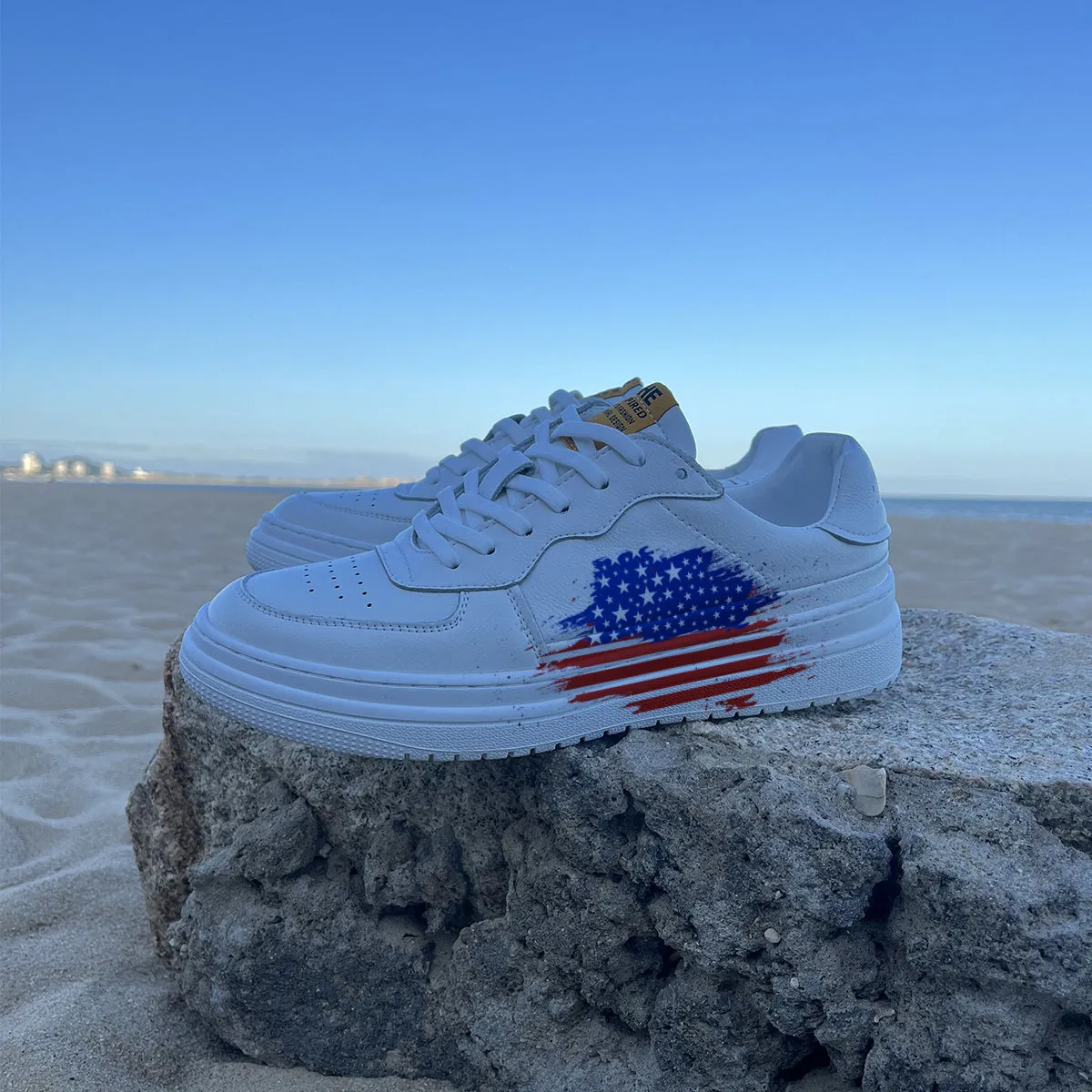 American Flag Low Top Sneaker