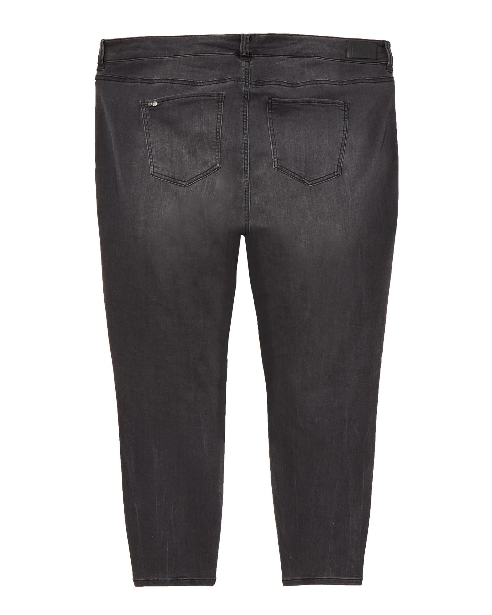 Bennett Moto Detail Skinny Jean | Charcoal Grey