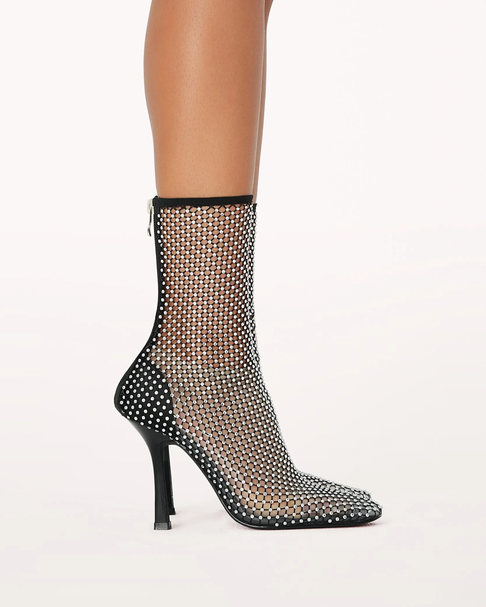 Bindi Bootie Black Diamante