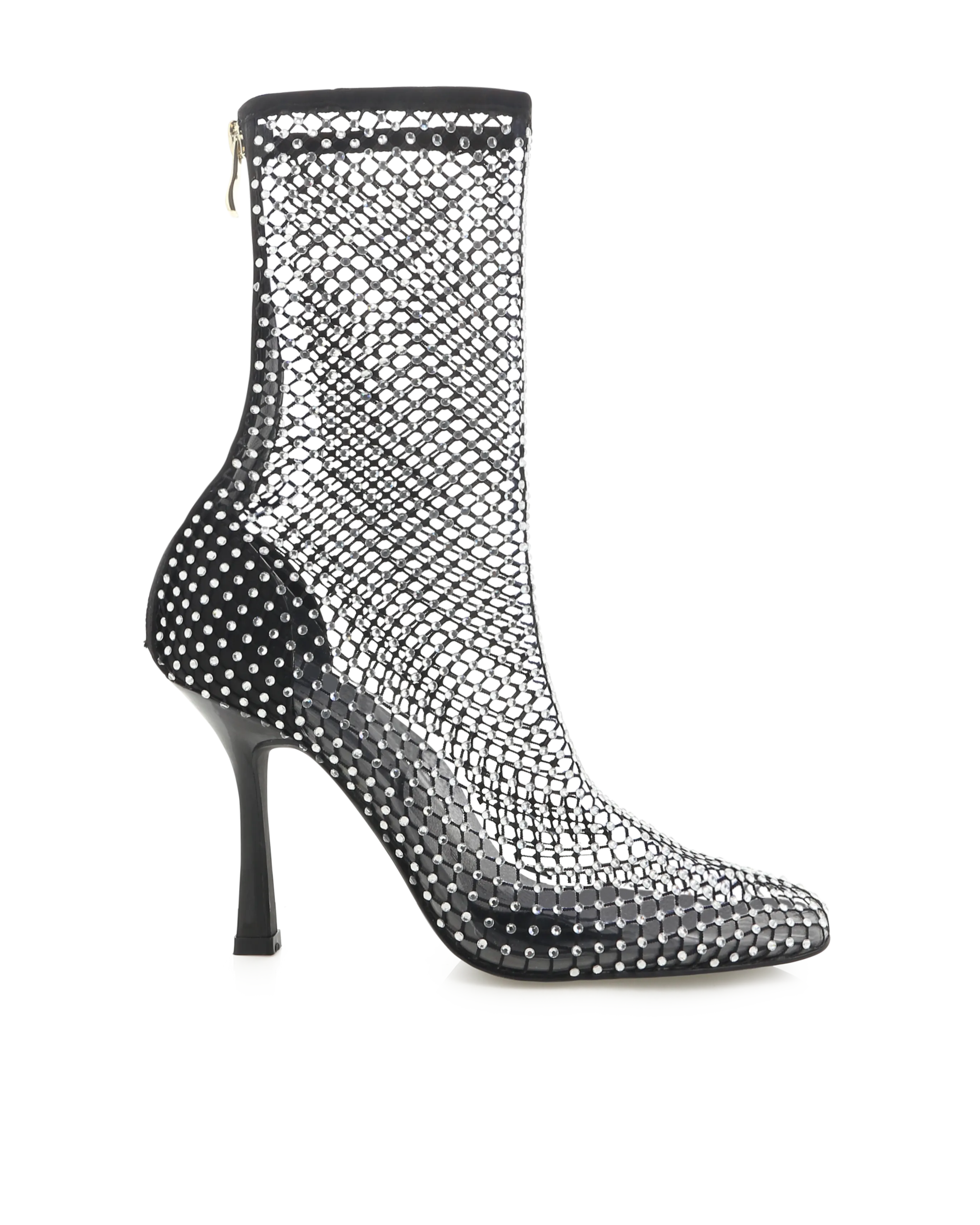 Bindi Bootie Black Diamante