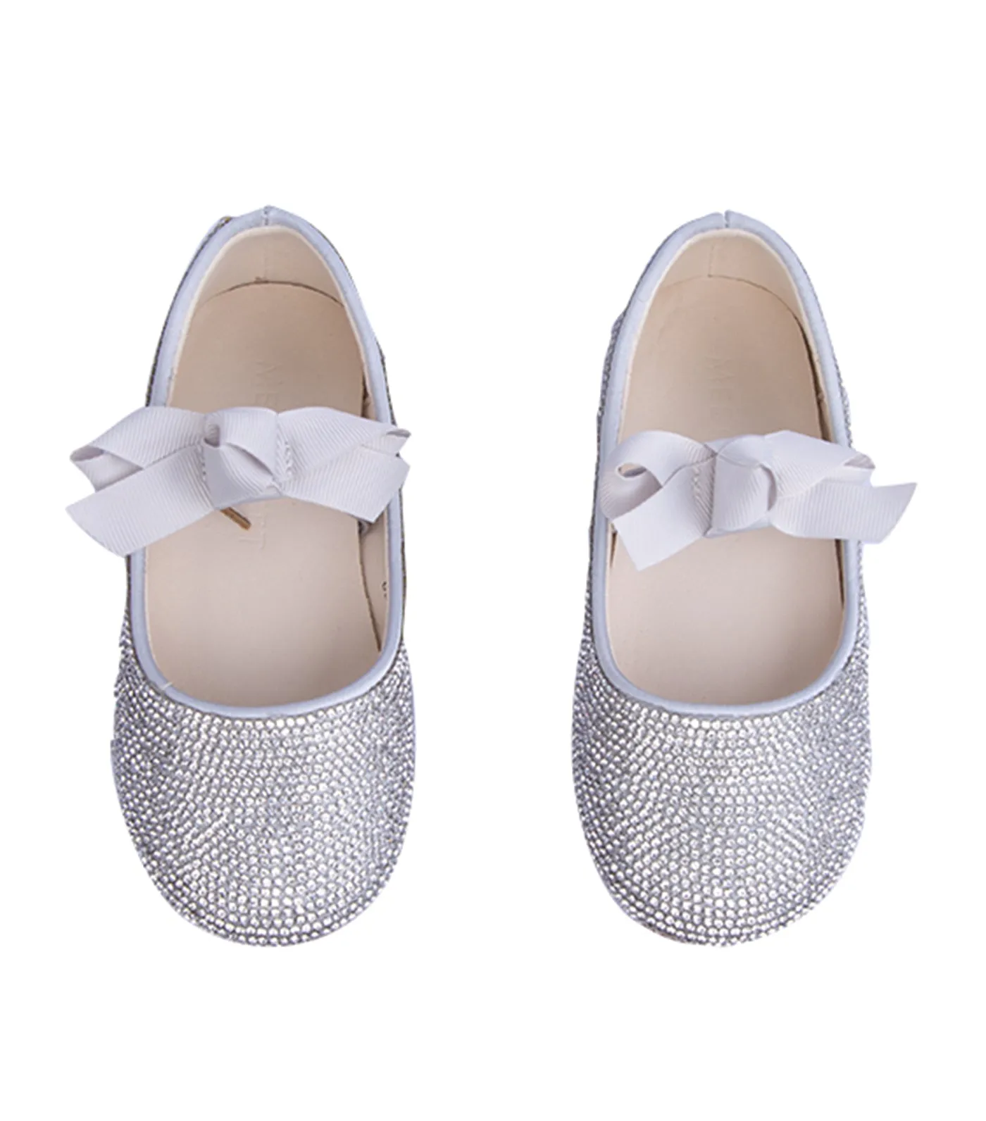 Blair Kids Flats for Girls - Silver