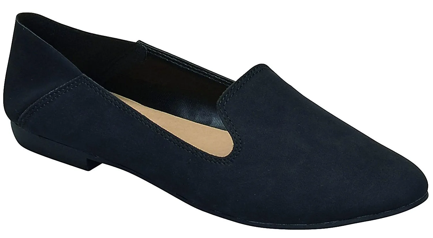 Breckelle's Women's Slip On Smoking Loafer Flats