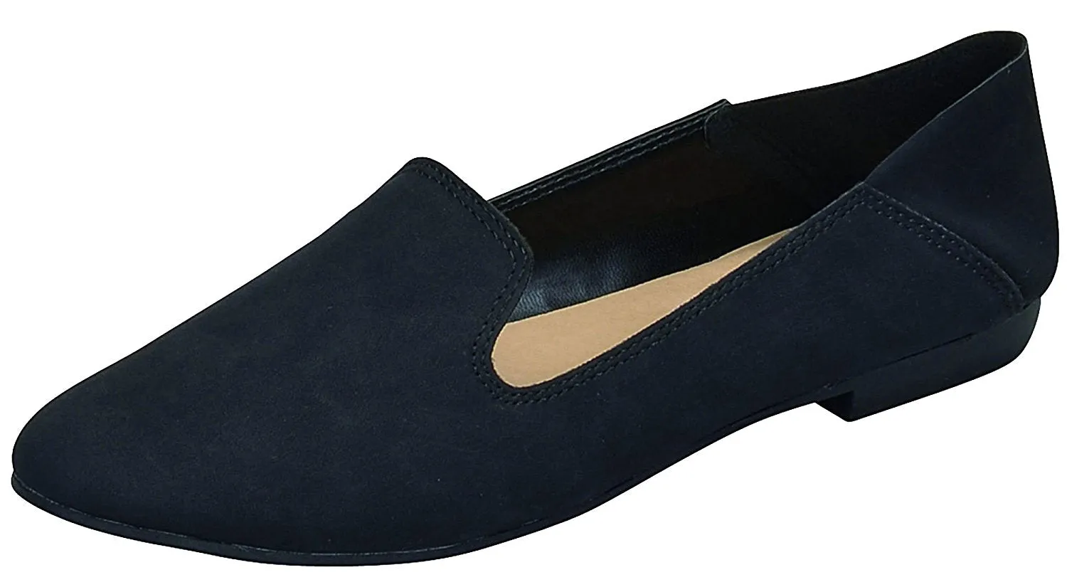 Breckelle's Women's Slip On Smoking Loafer Flats