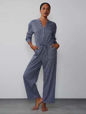 Brushed Hacci Lounge Jumpsuit