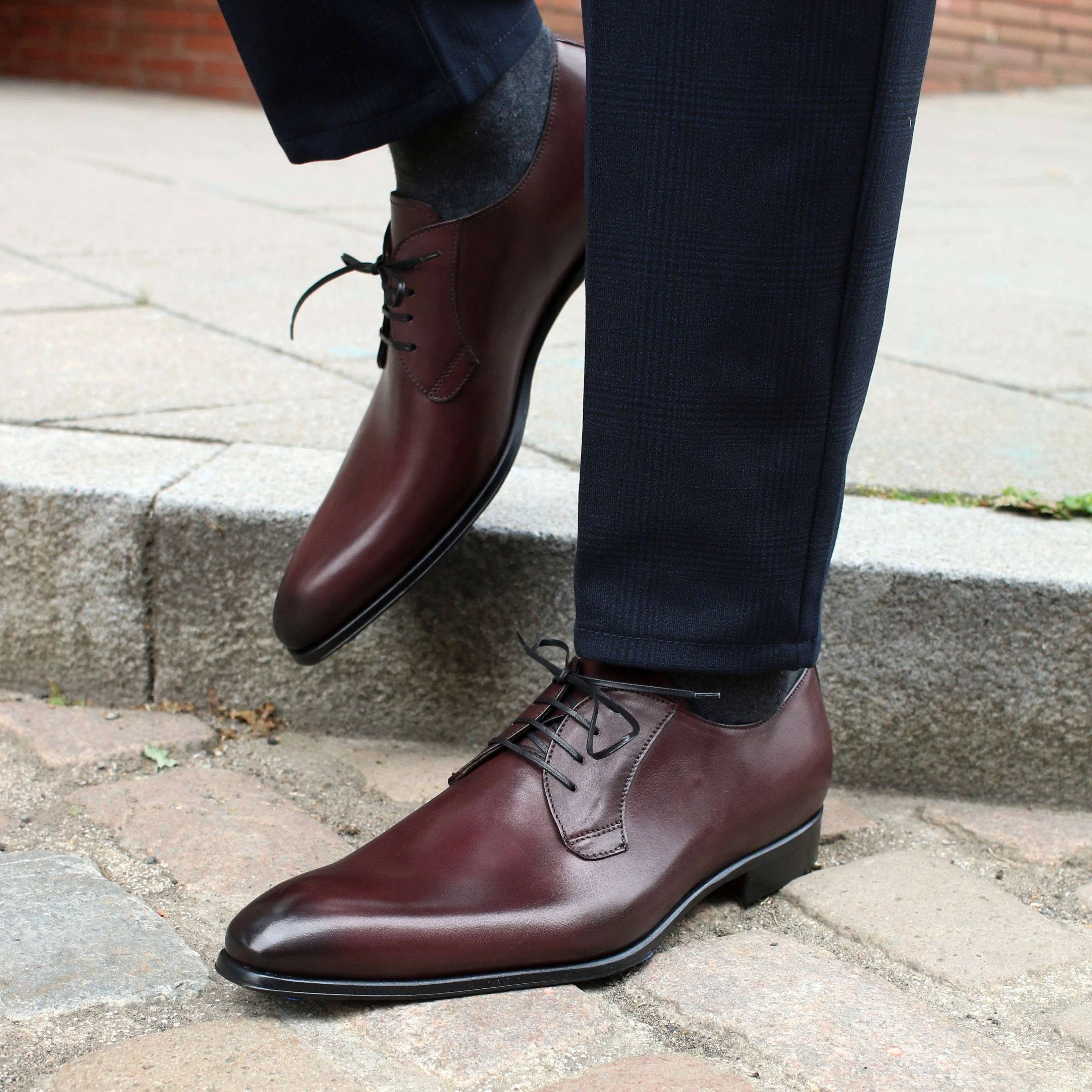 Buckingham Derby Blucher Oxblood