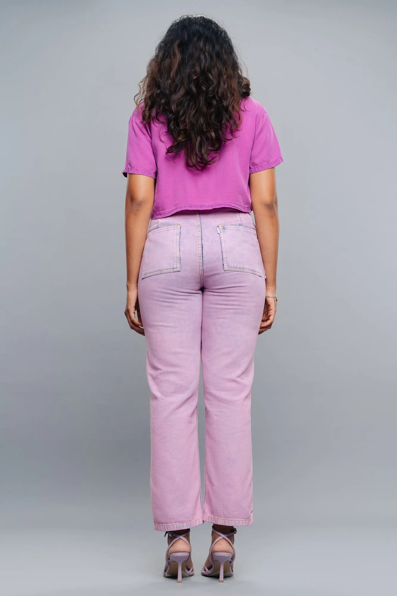 Candy Front Pocket Straight Jeans