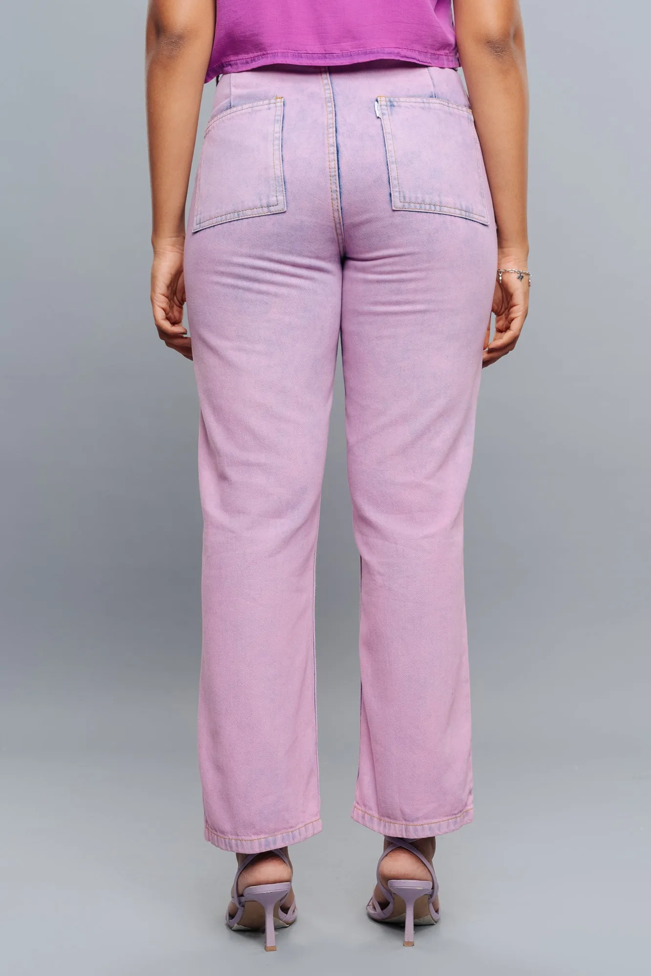 Candy Front Pocket Straight Jeans