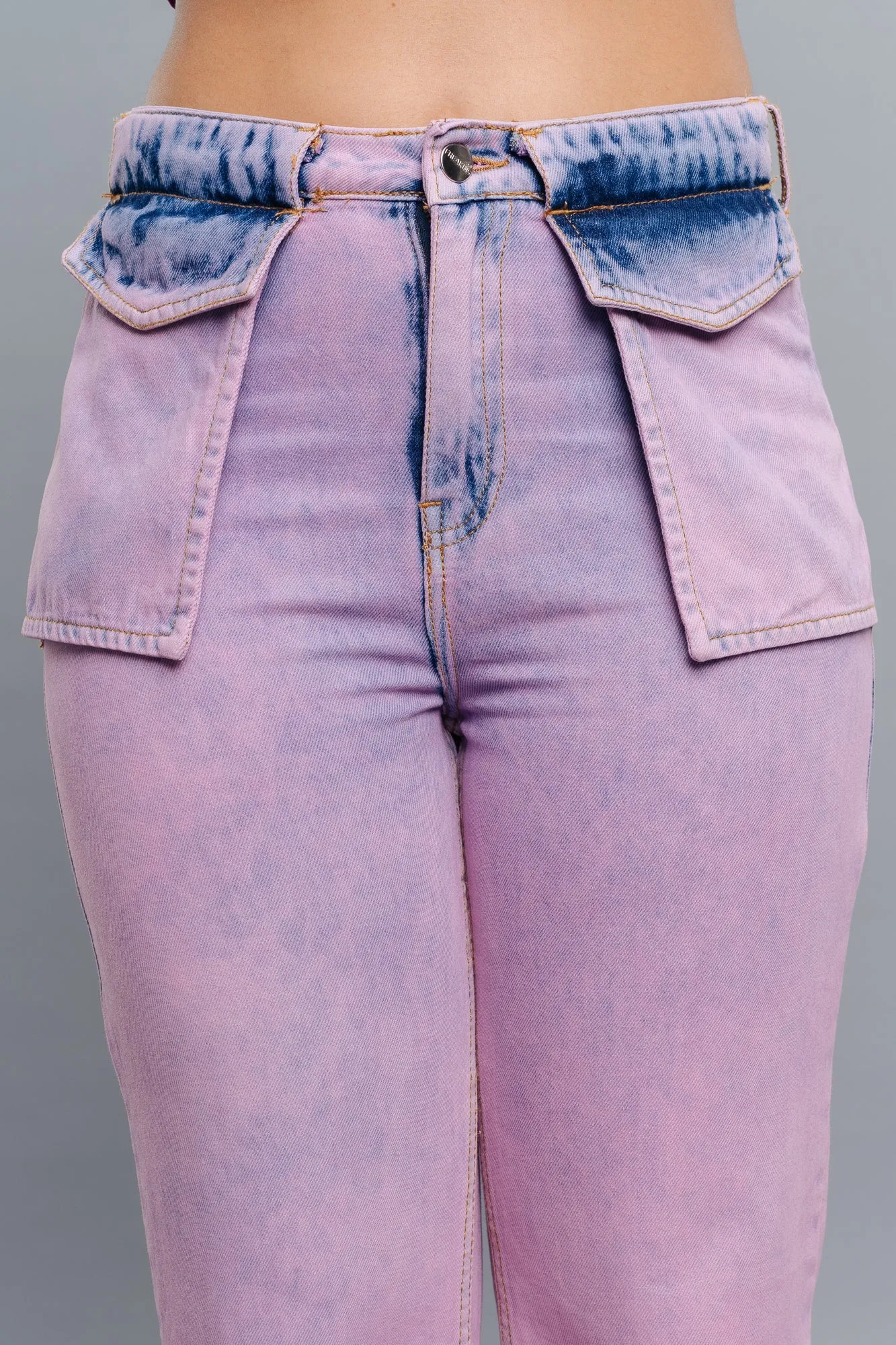 Candy Front Pocket Straight Jeans