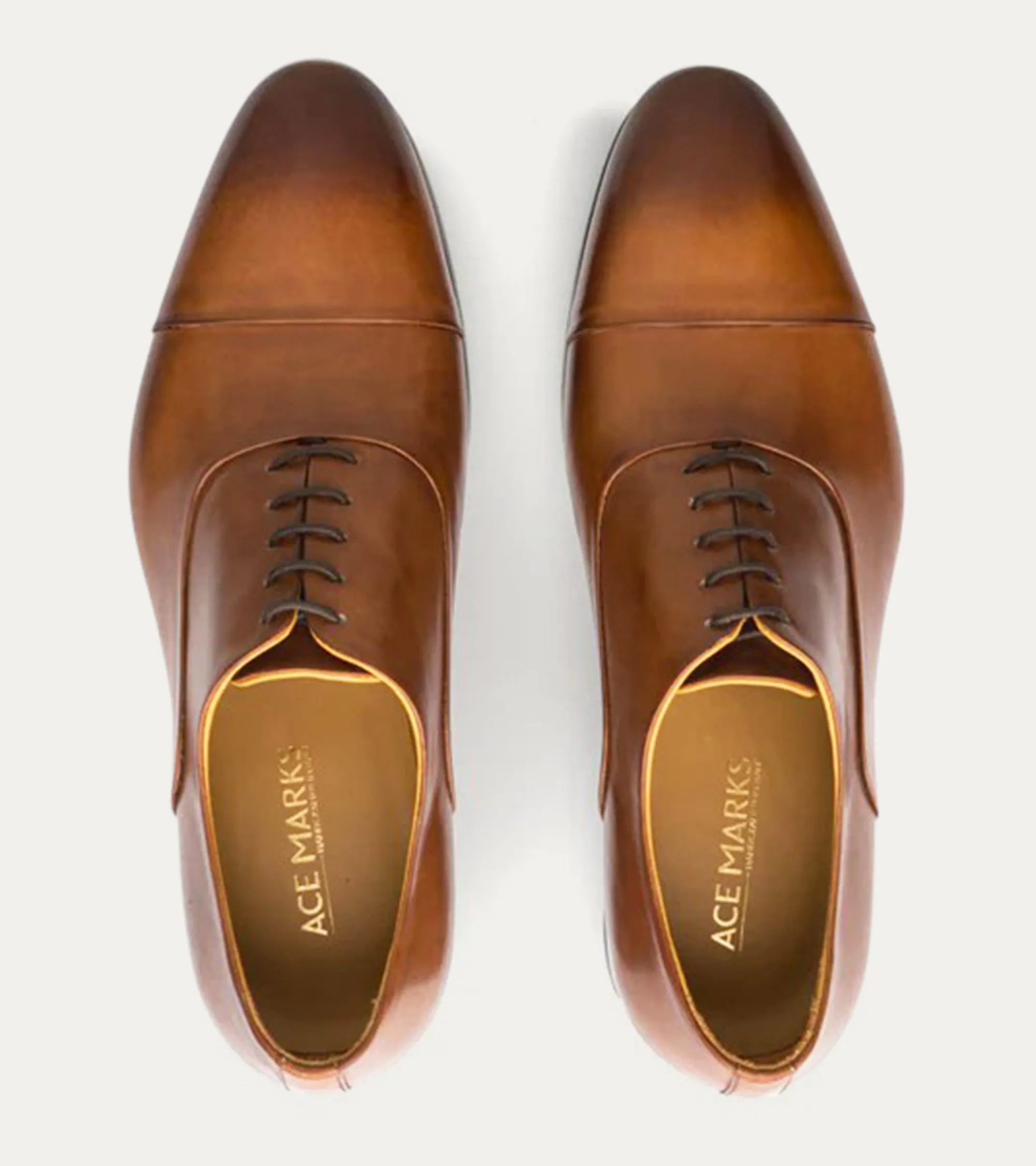 Cap Toe Oxford Siena Antique