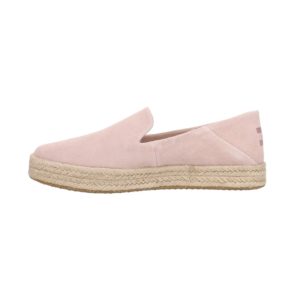 Carolina Platform Espadrille Slip On Flats