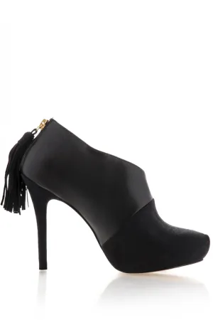 CECCONELLO BERTHA Black Leather Pumps