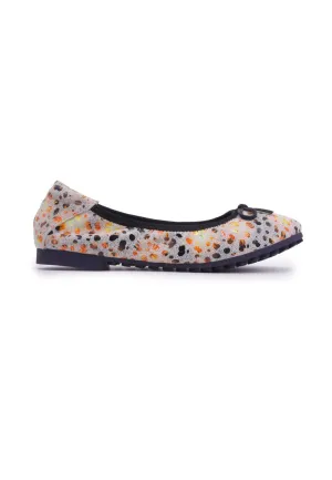 Cheetah Floral Flats