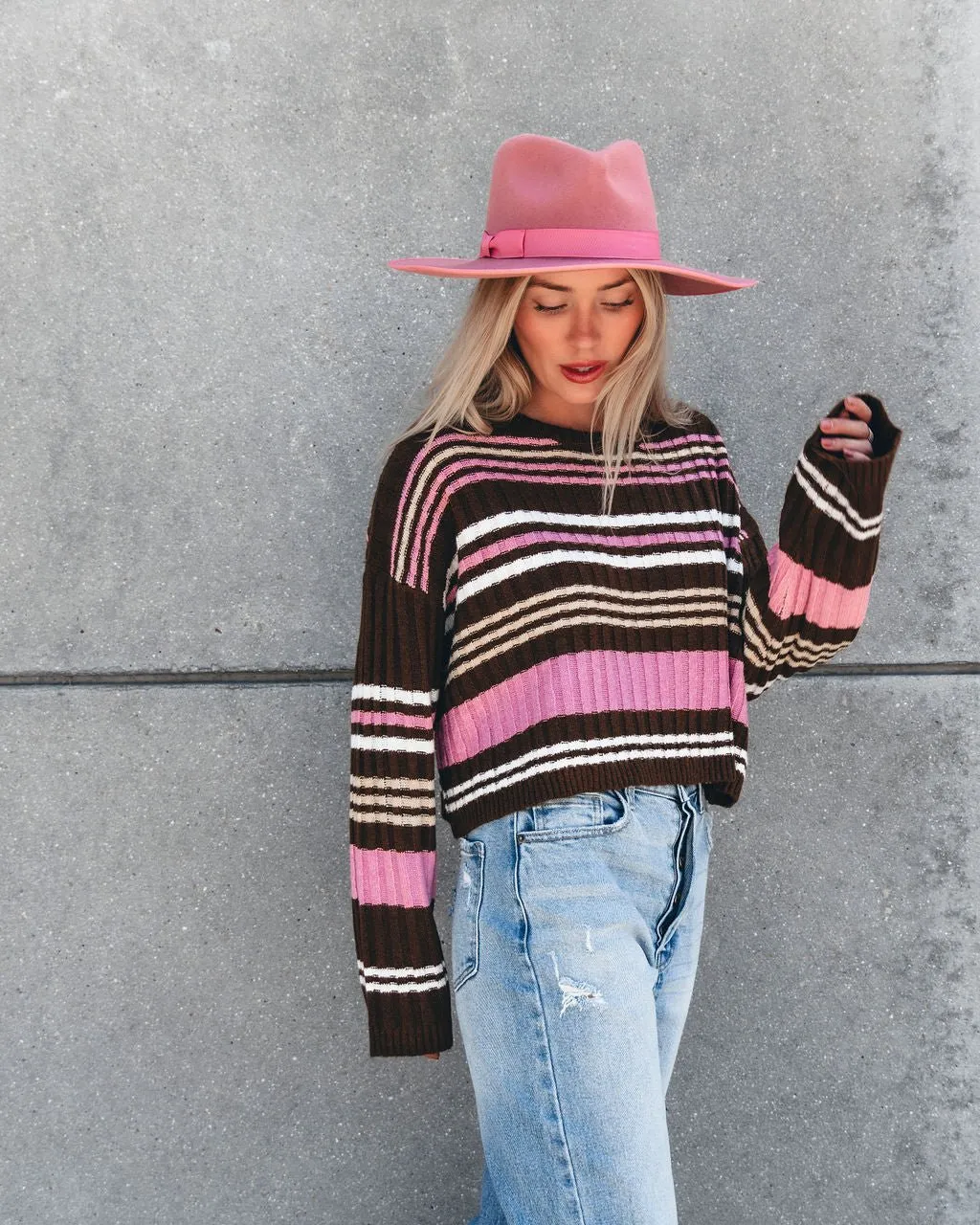 Daniella Multi Striped Sweater - FINAL SALE