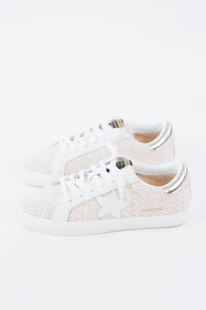 Flair Crochet Sneaker, Light Natural | Vintage Havana