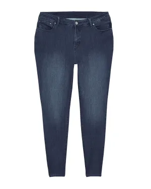 Gilmore Mid Rise Skinny Jean | Dark Wash