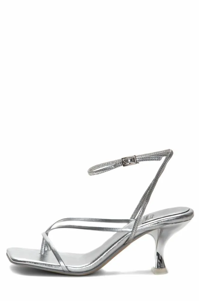 Jeffrey Campbell  Women's Fluxx Silver M