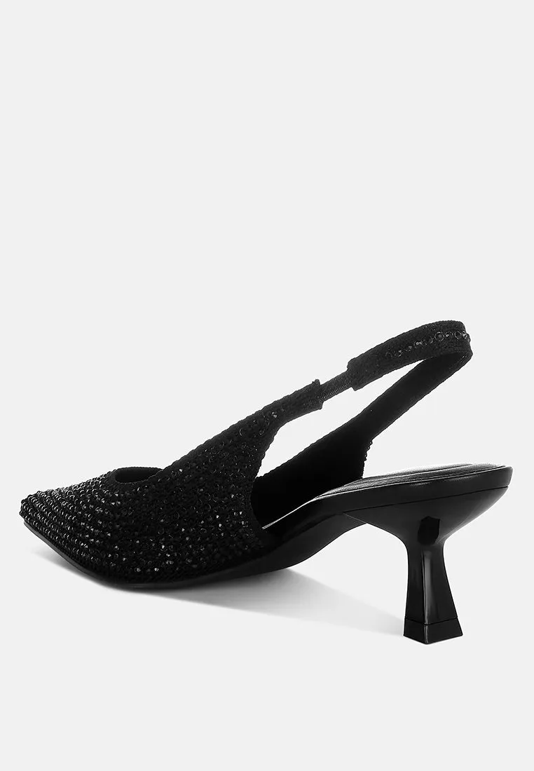 Julep Rhinestone Slingback Sandals