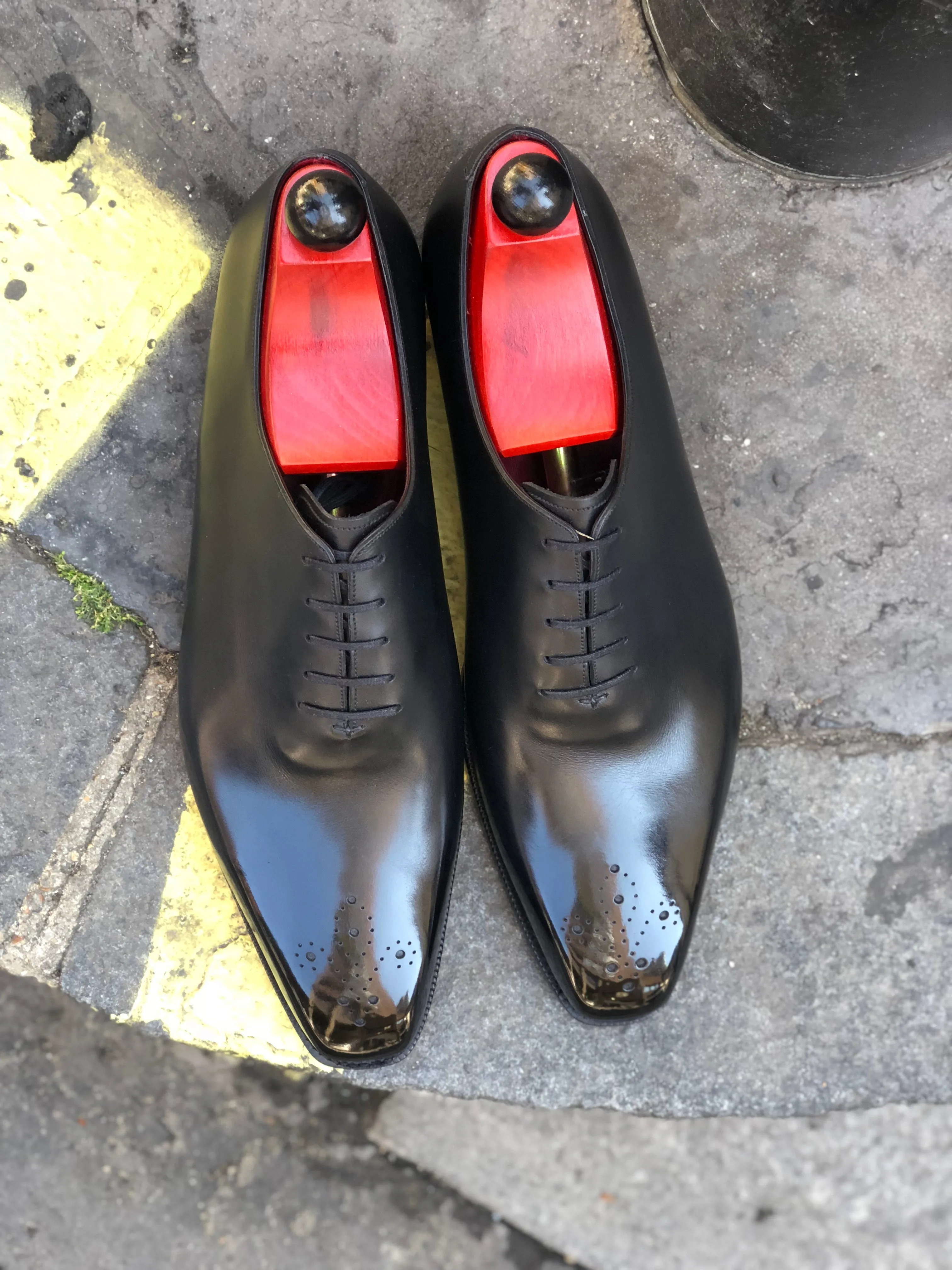 Kirkland - MTO - Black Calf - Red Sole - LPB Last - Single Leather Sole