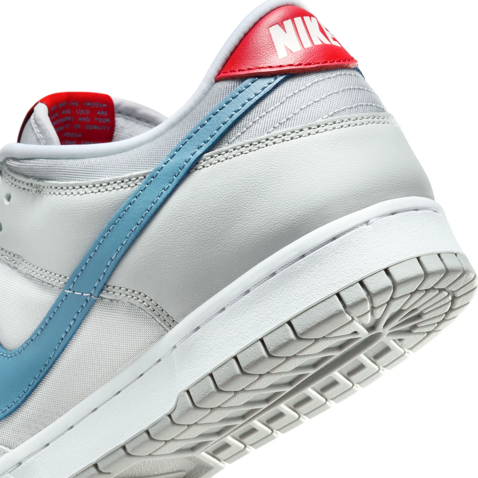 Men's Nike Dunk Low - METALLIC SILVER/AEGEAN STORM