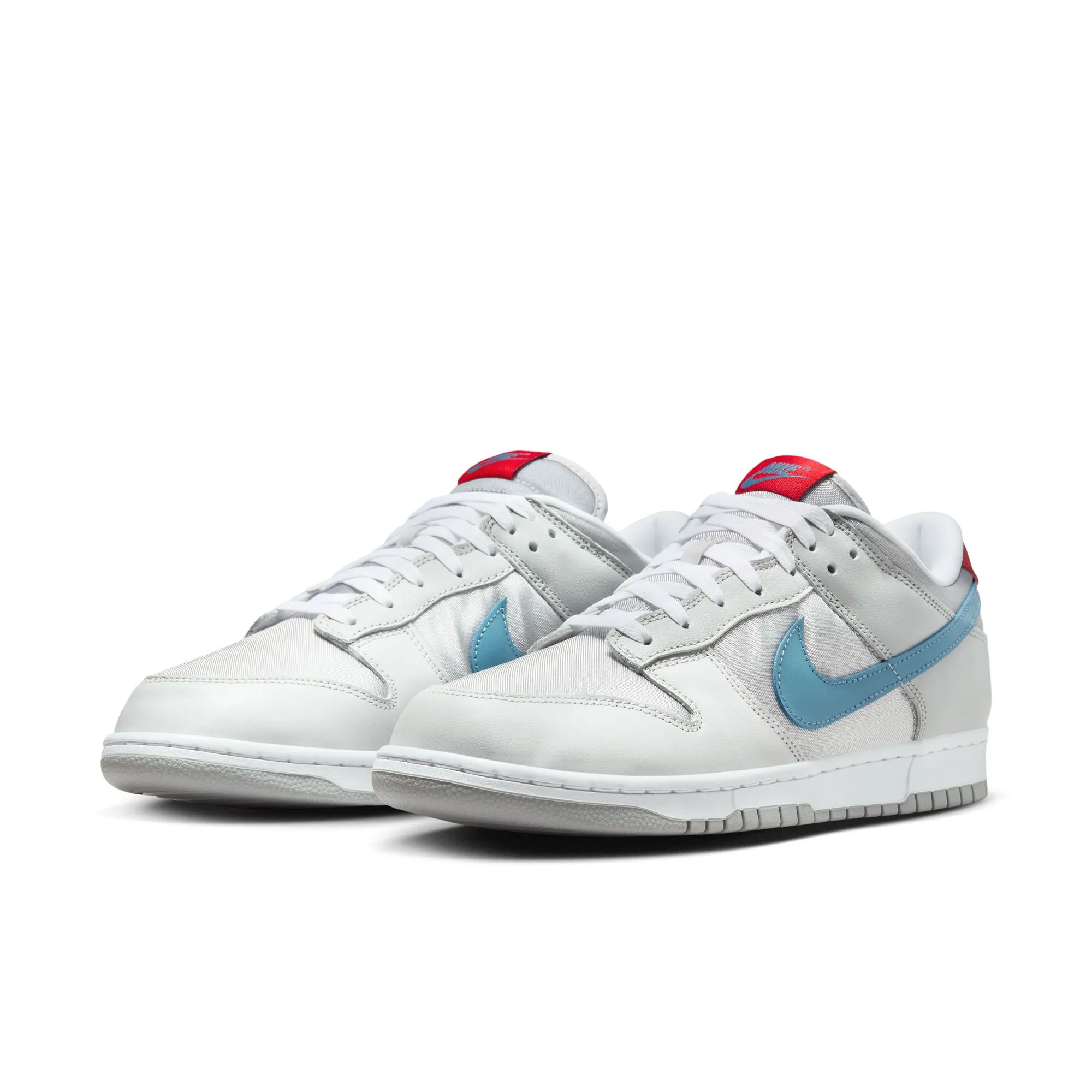 Men's Nike Dunk Low - METALLIC SILVER/AEGEAN STORM