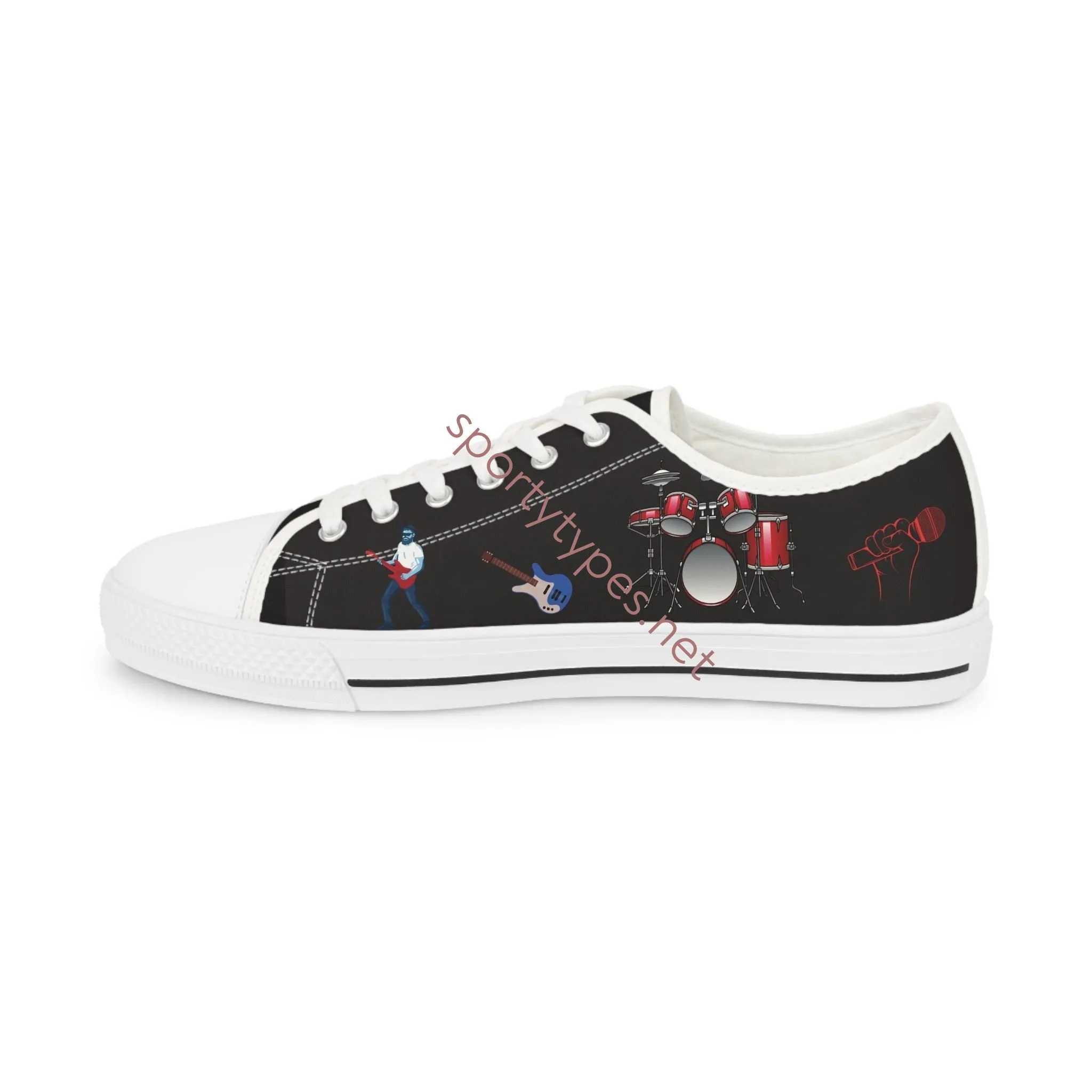 Men's Rock Canvas Low Top Sneakers