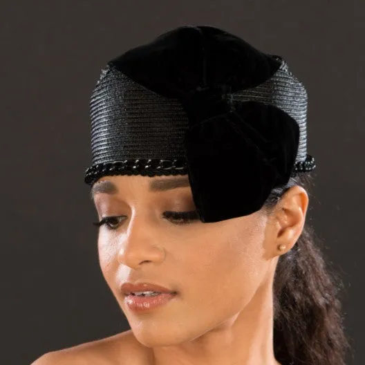 NA1068-Ladies Custom Made Pillbox Dress Hat