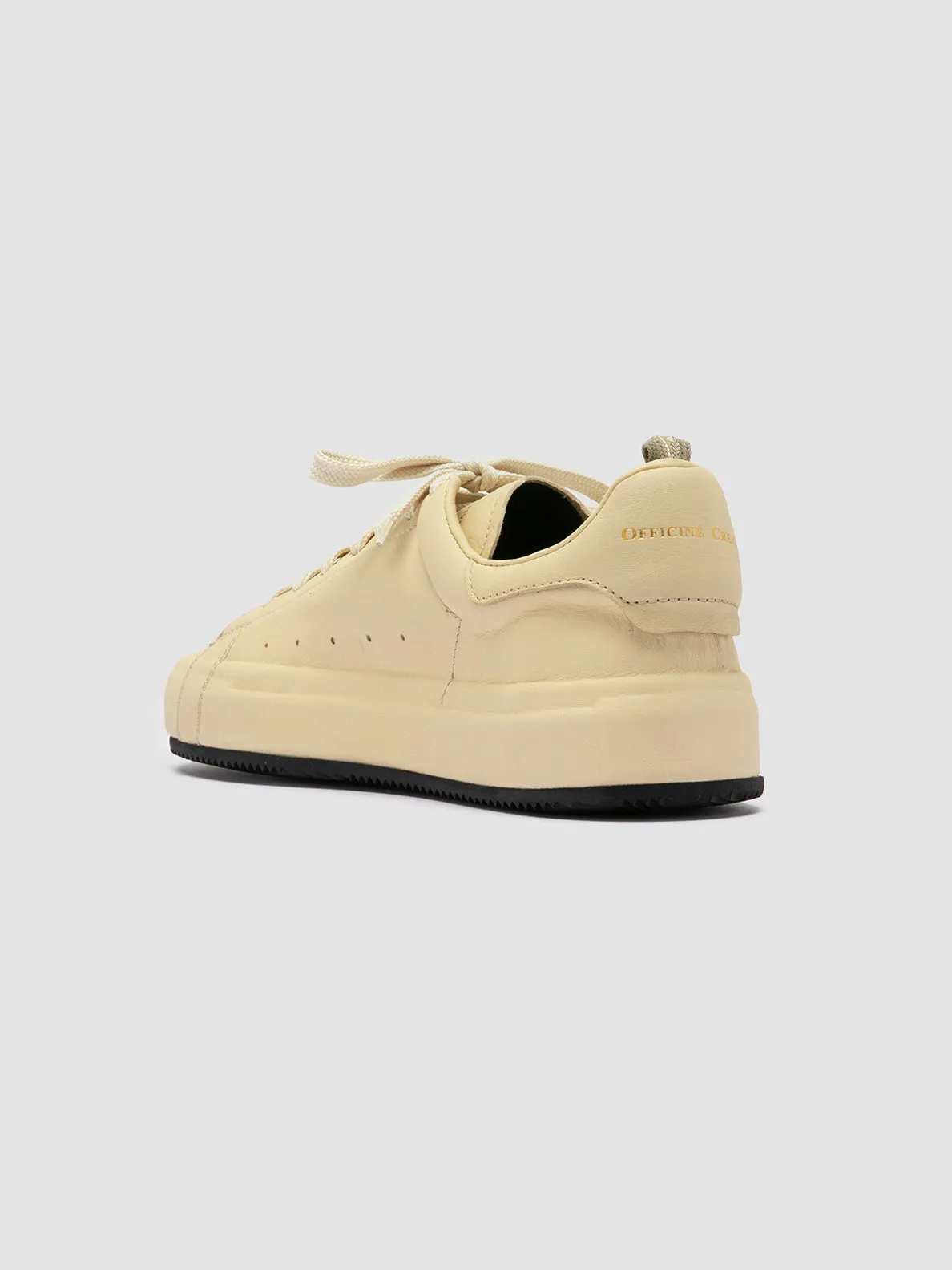 PRIMARY 101 - Ivory Leather Sneakers