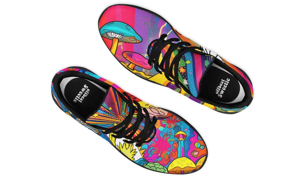 Psychedelic Mushies Sneakers