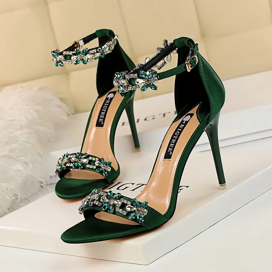 Sexy Banquet Rhinestone Heels