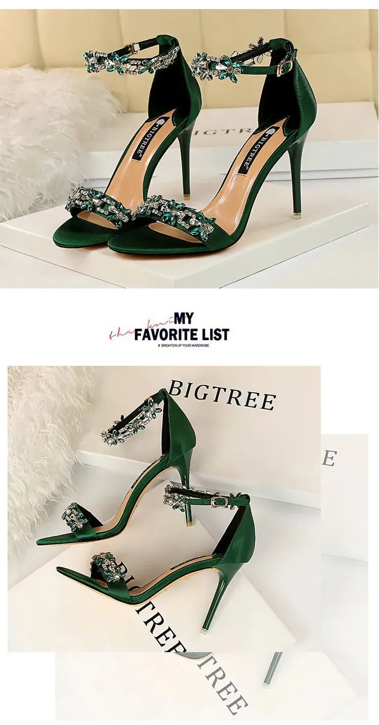 Sexy Banquet Rhinestone Heels