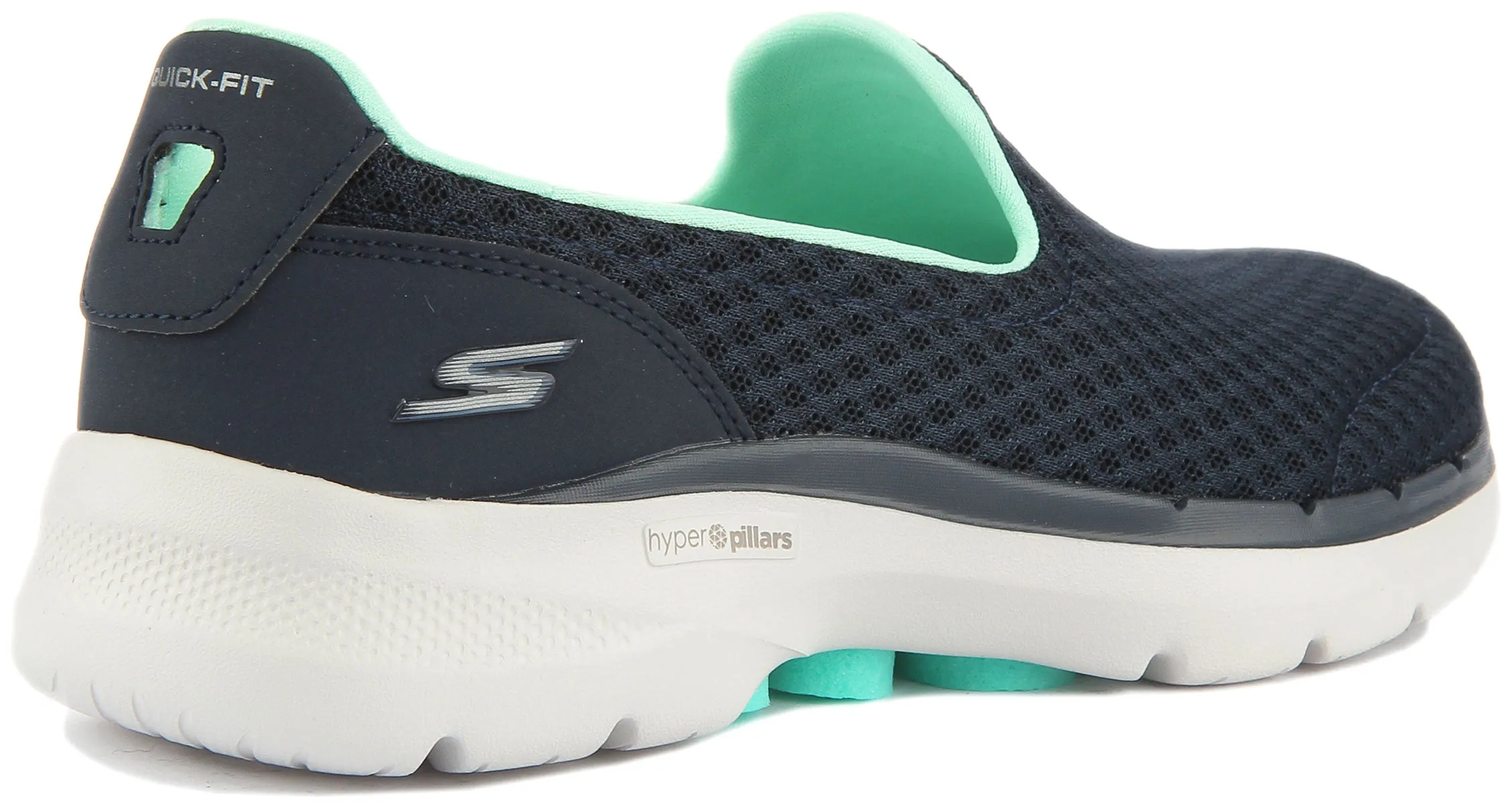 Skechers Go Walk 6 Trainers In Navy For Women