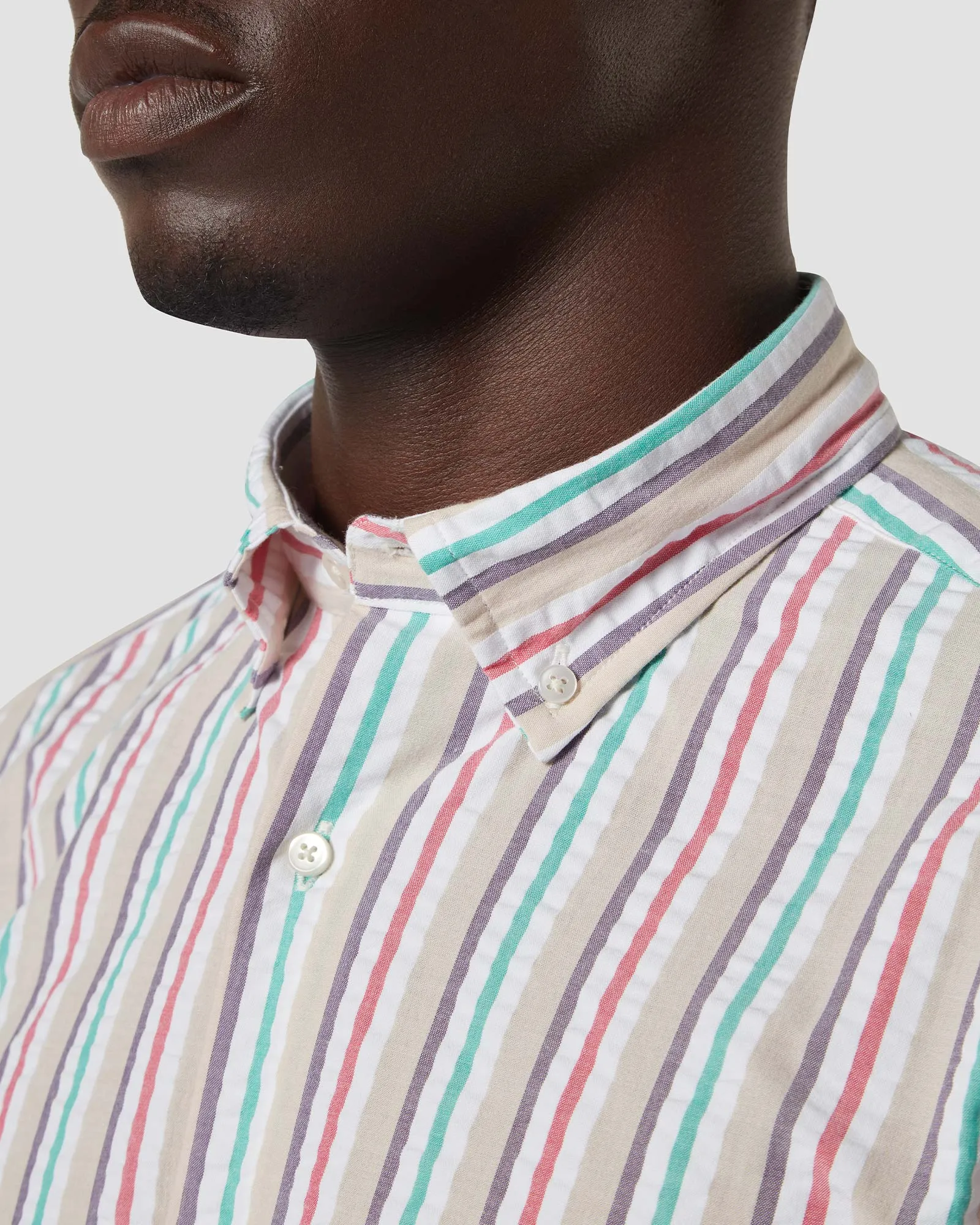 Somelos Sweet Floss Striped Shirt