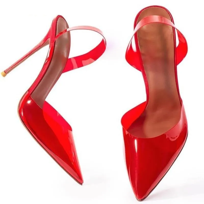 TEEK - Delicious PVC Slingback Heels | Various Colors