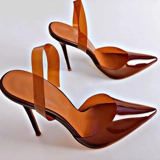 TEEK - Delicious PVC Slingback Heels | Various Colors