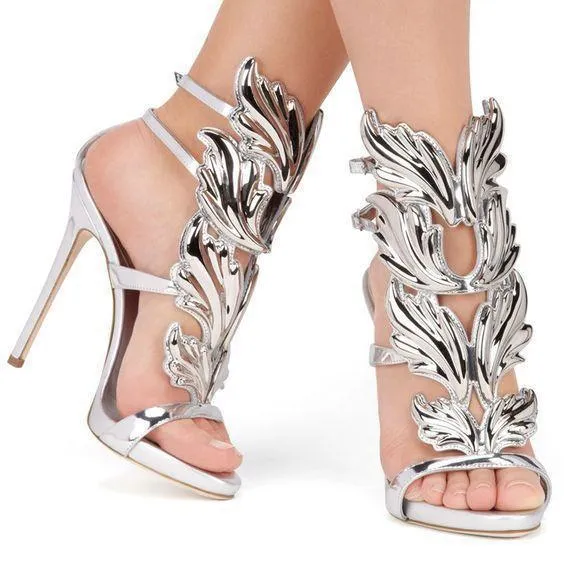 Women's sexy stiletto gladiator sandals for party nightclub