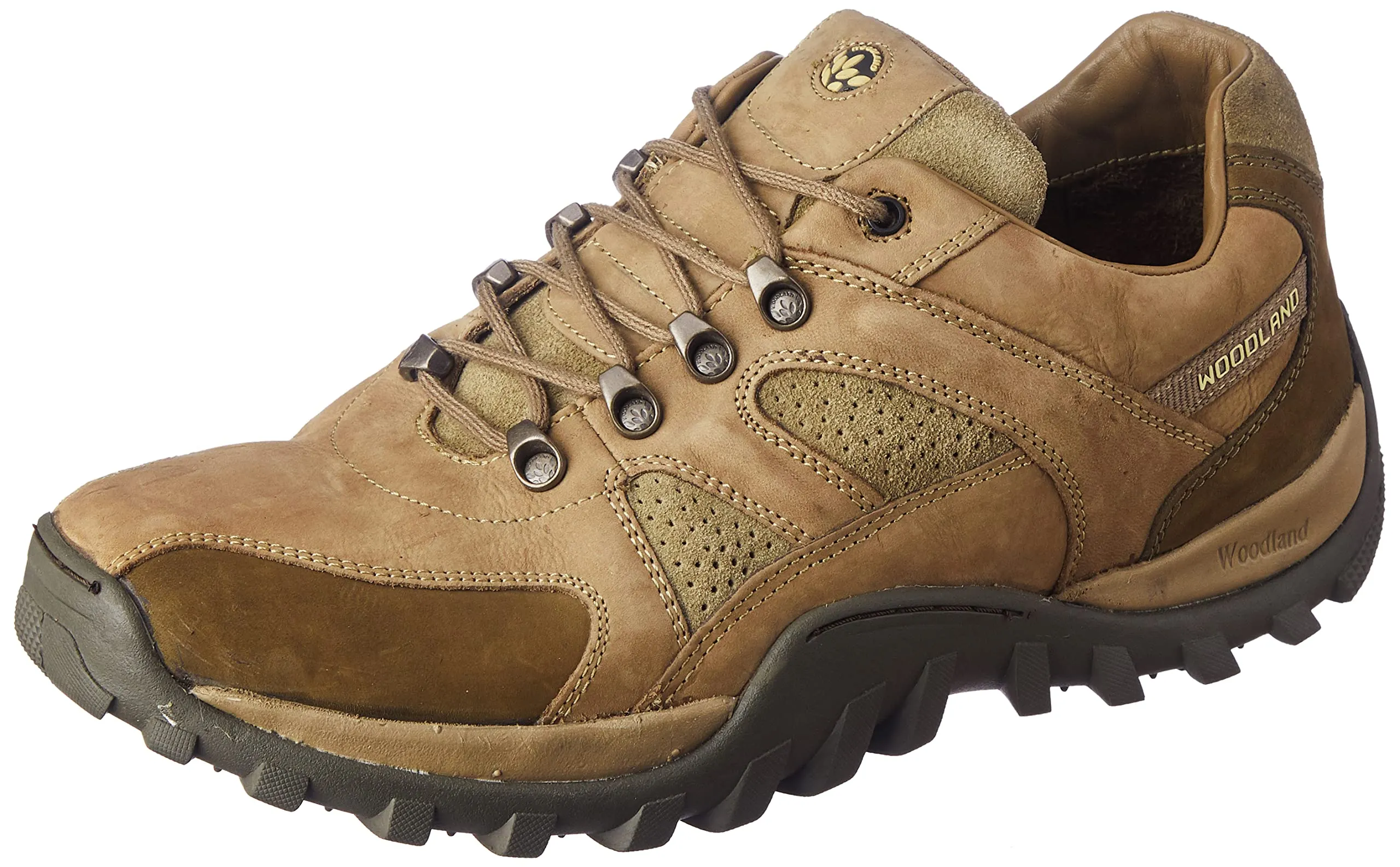 Woodland Mens GC 2657117NW Khaki Casual Shoe - 10 UK (44 EU) (GC 2657117NW)