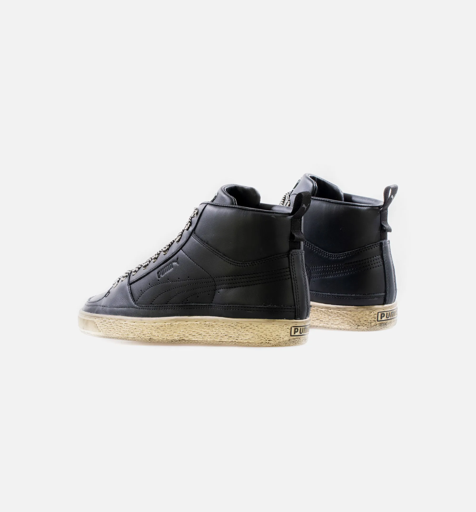 X Rhuigi Suede Mid Lifestyle Shoe - Black/Tan