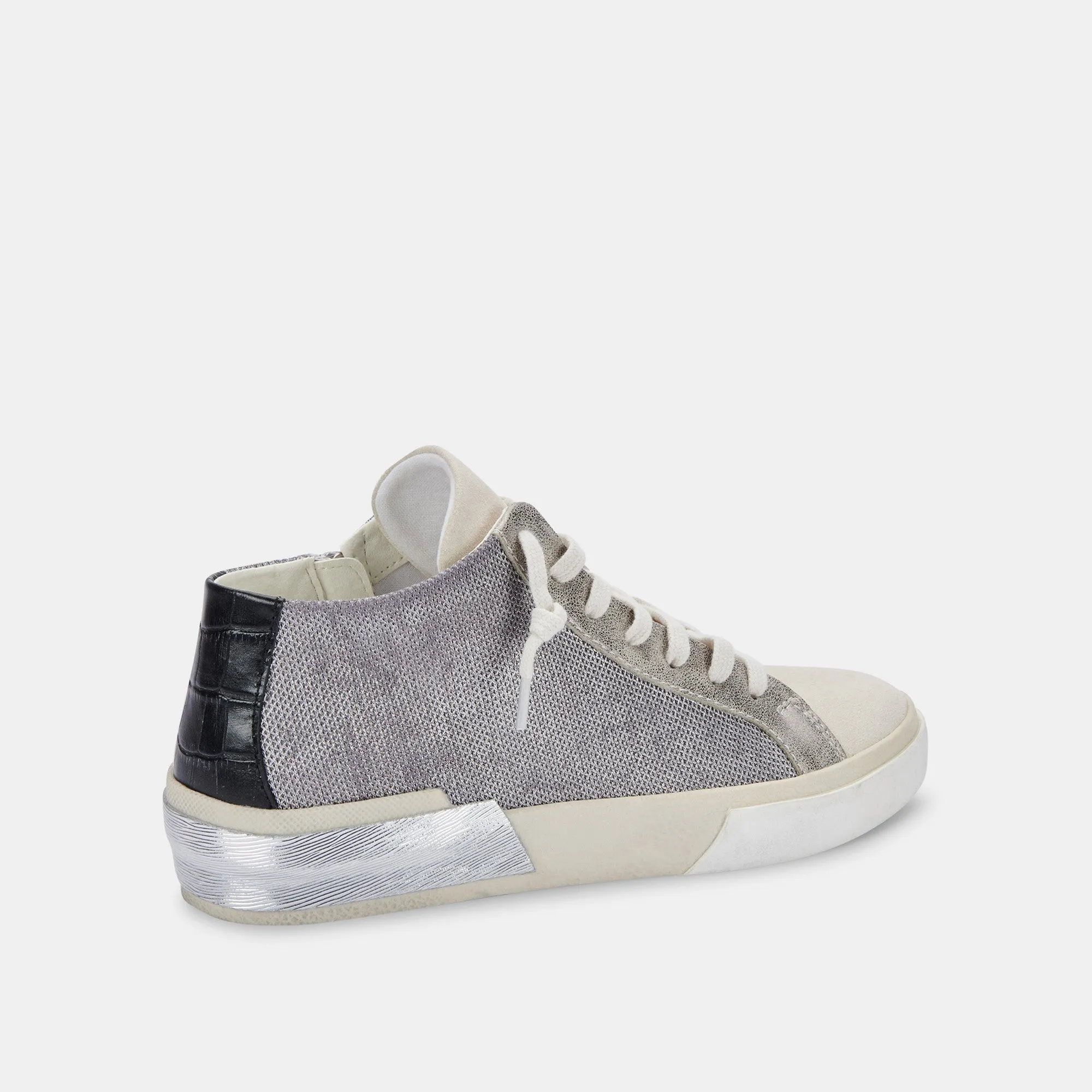 ZOEL SNEAKERS SILVER MESH re:vita