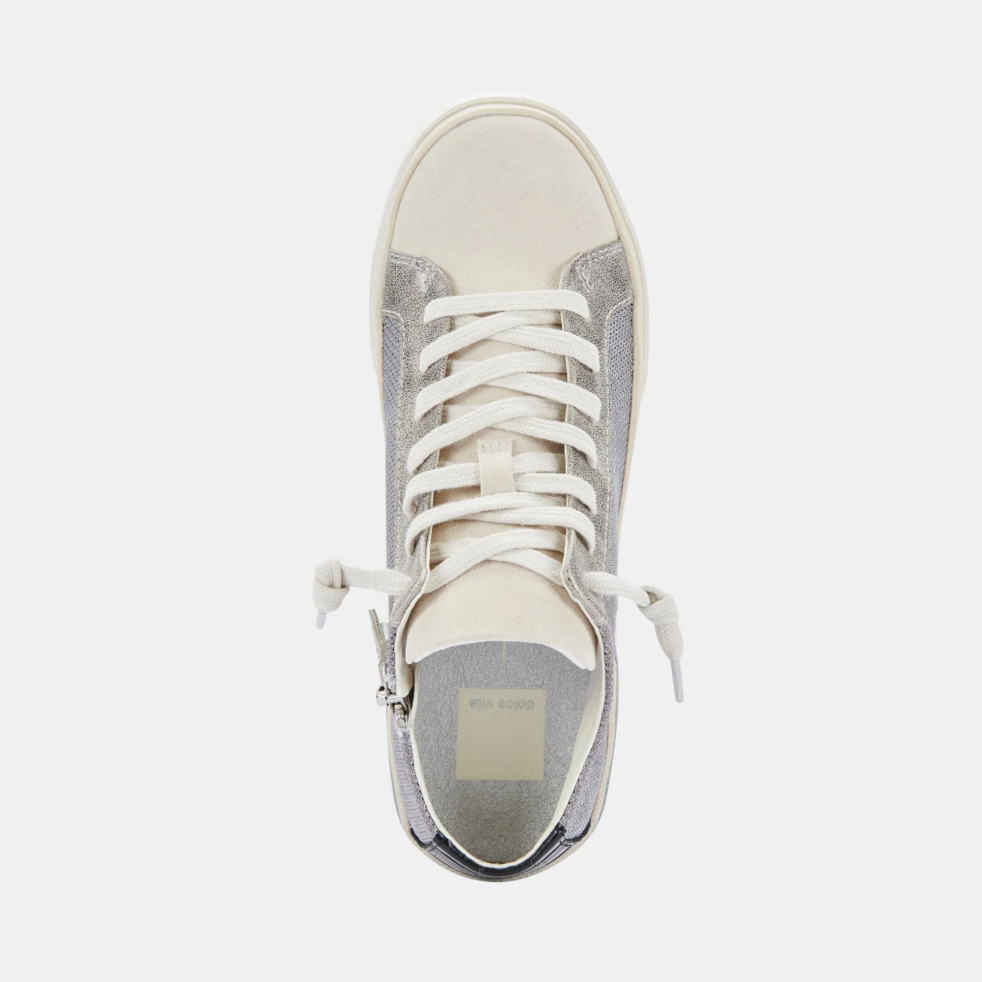 ZOEL SNEAKERS SILVER MESH re:vita